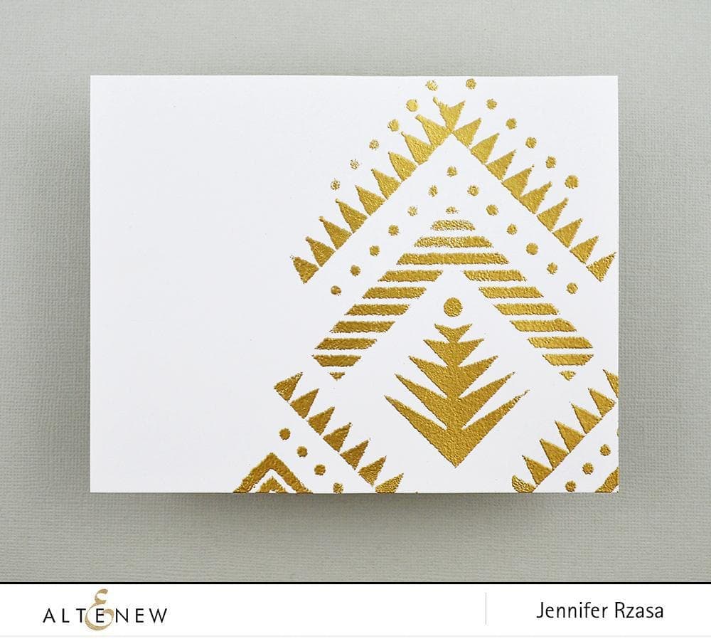 altenew-aztec-motif-schablone-6x6-zoll-geometrisch image 6