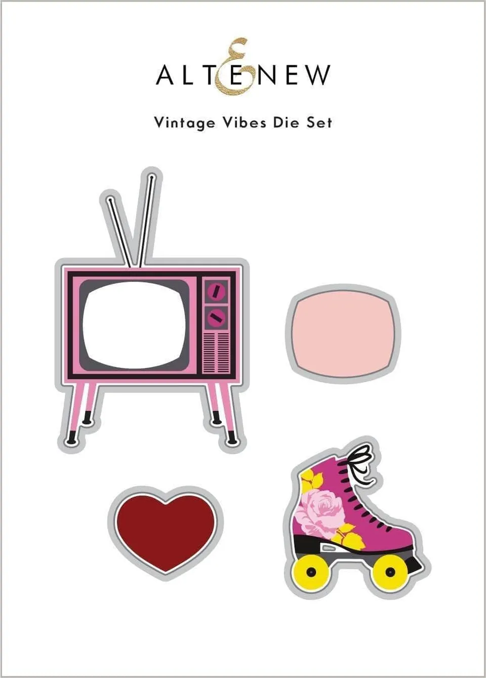 altenew-vintage-vibes-die-set-stanzformen-retro-4-teilig image 1