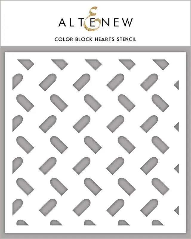 altenew-color-block-hearts-schablone-6x6-zoll-herzen image 1