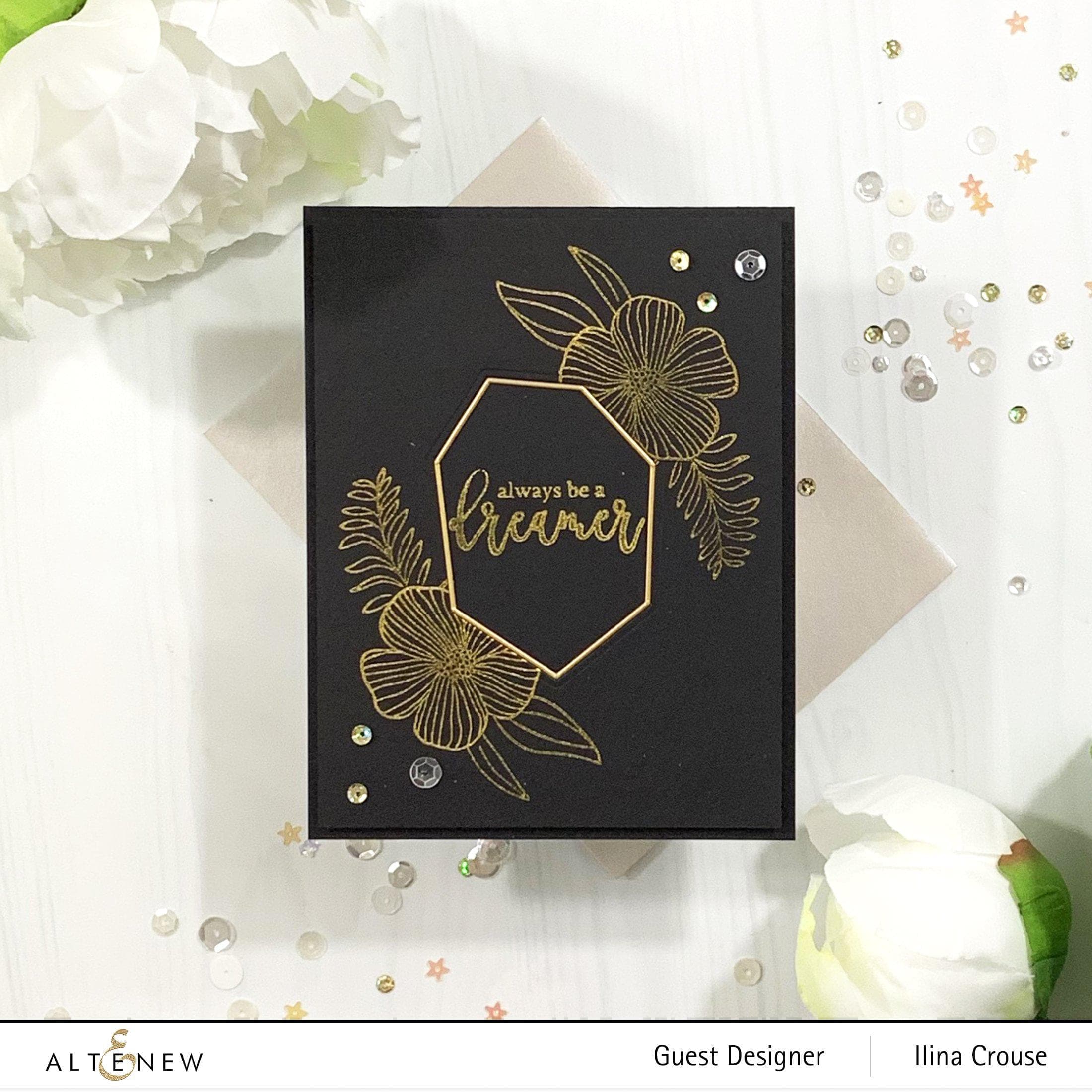 altenew-charming-doodles-masken-schablone-blumen-6x6 image 3