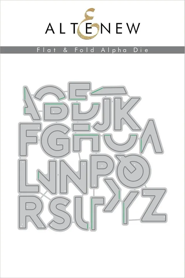 altenew-flat-fold-alpha-stanzen-alphabet-buchstaben-set image 1