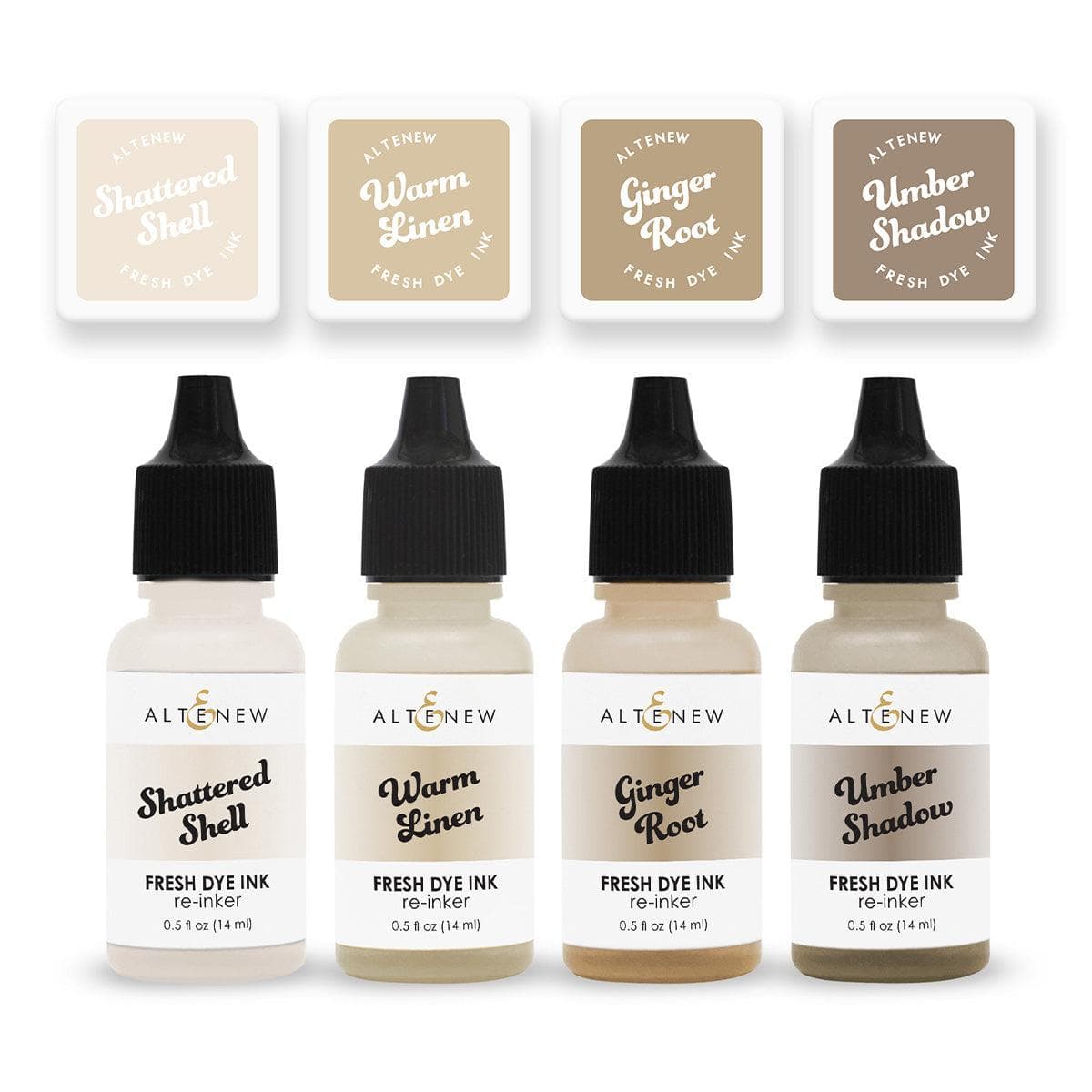 altenew-earth-tones-fresh-dye-ink-stempelkissen-mini-reinker image 1