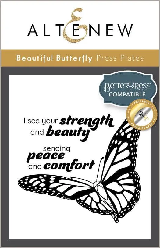 altenew-beautiful-butterfly-press-plate-pr-geplatte-schmetterling-3-teilig image 1