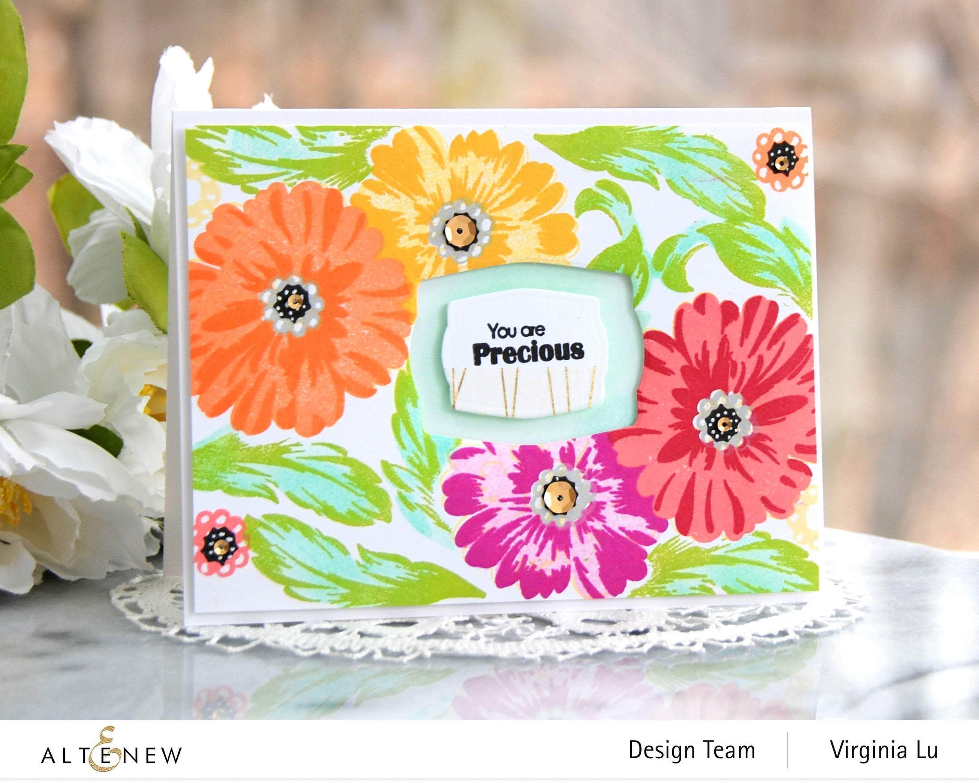 altenew-precious-blooms-stempelset-blumen-6x8-layering image 2