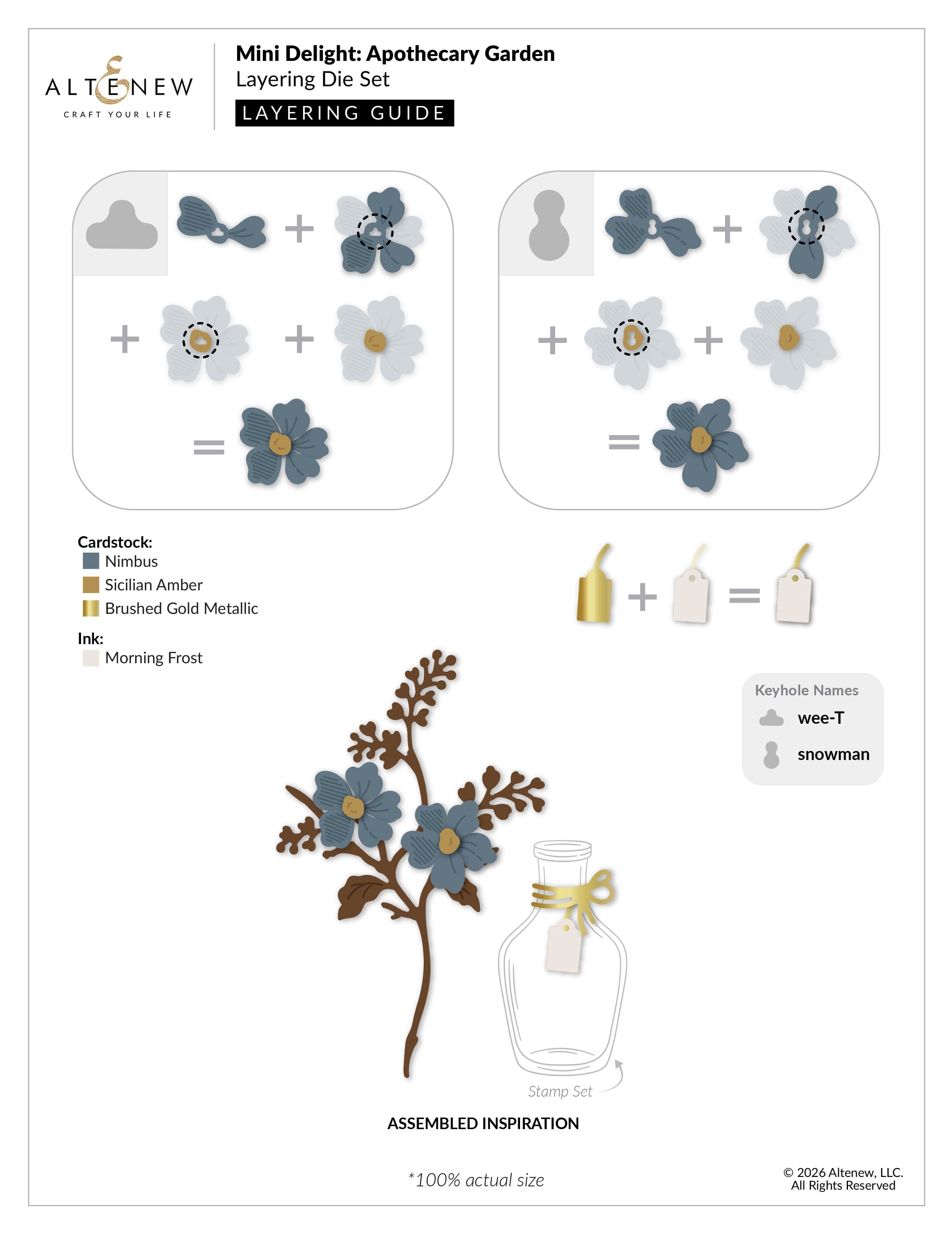 altenew-mini-delight-apothecary-garden-stempelset-blumen-mit-stanzen image 3