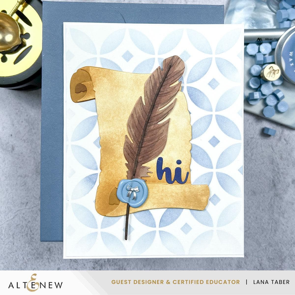 altenew-mini-bow-wax-seal-stamp-siegelstempel-schleife image 3
