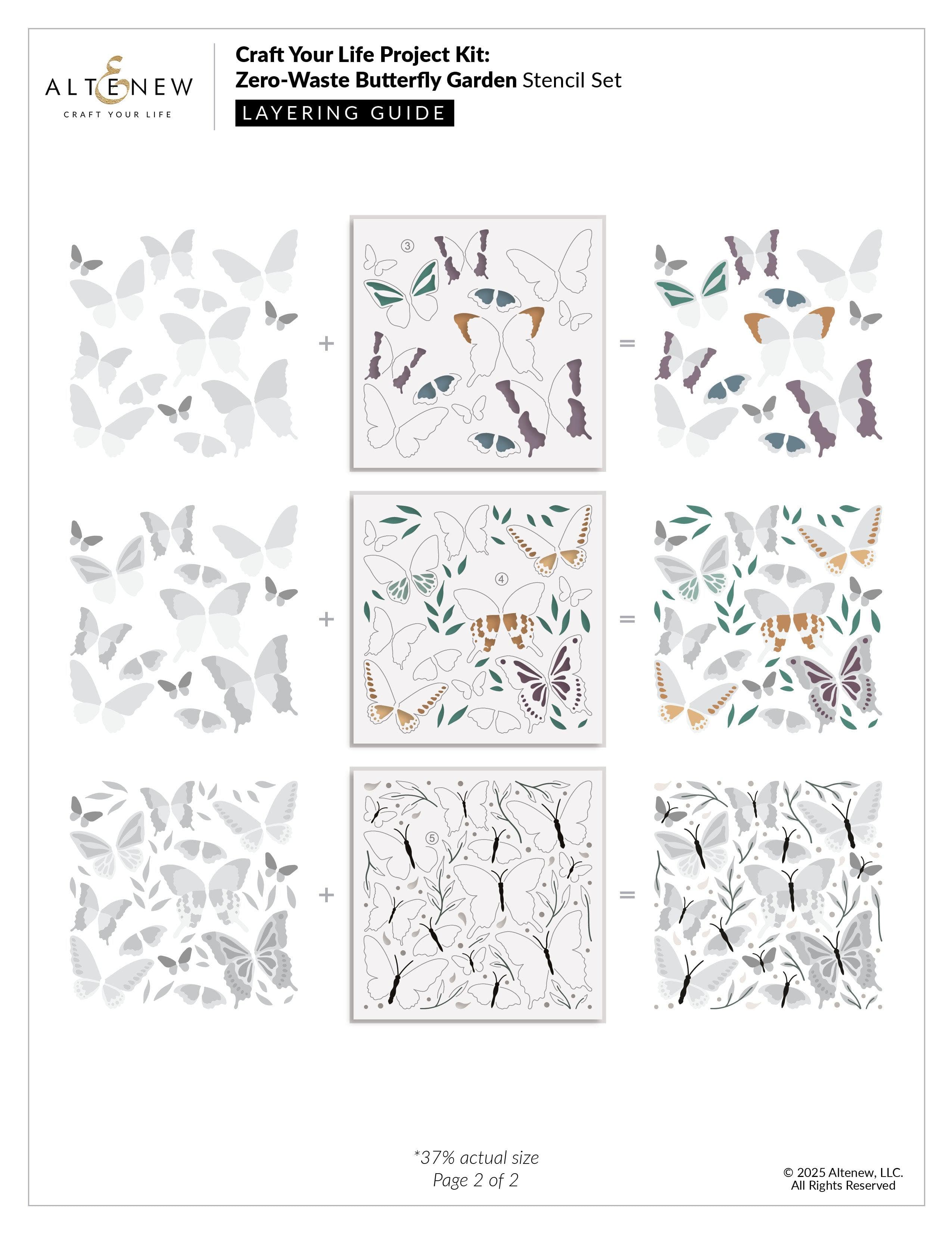 altenew-craft-your-life-butterfly-garden-project-kit-schmetterling image 4