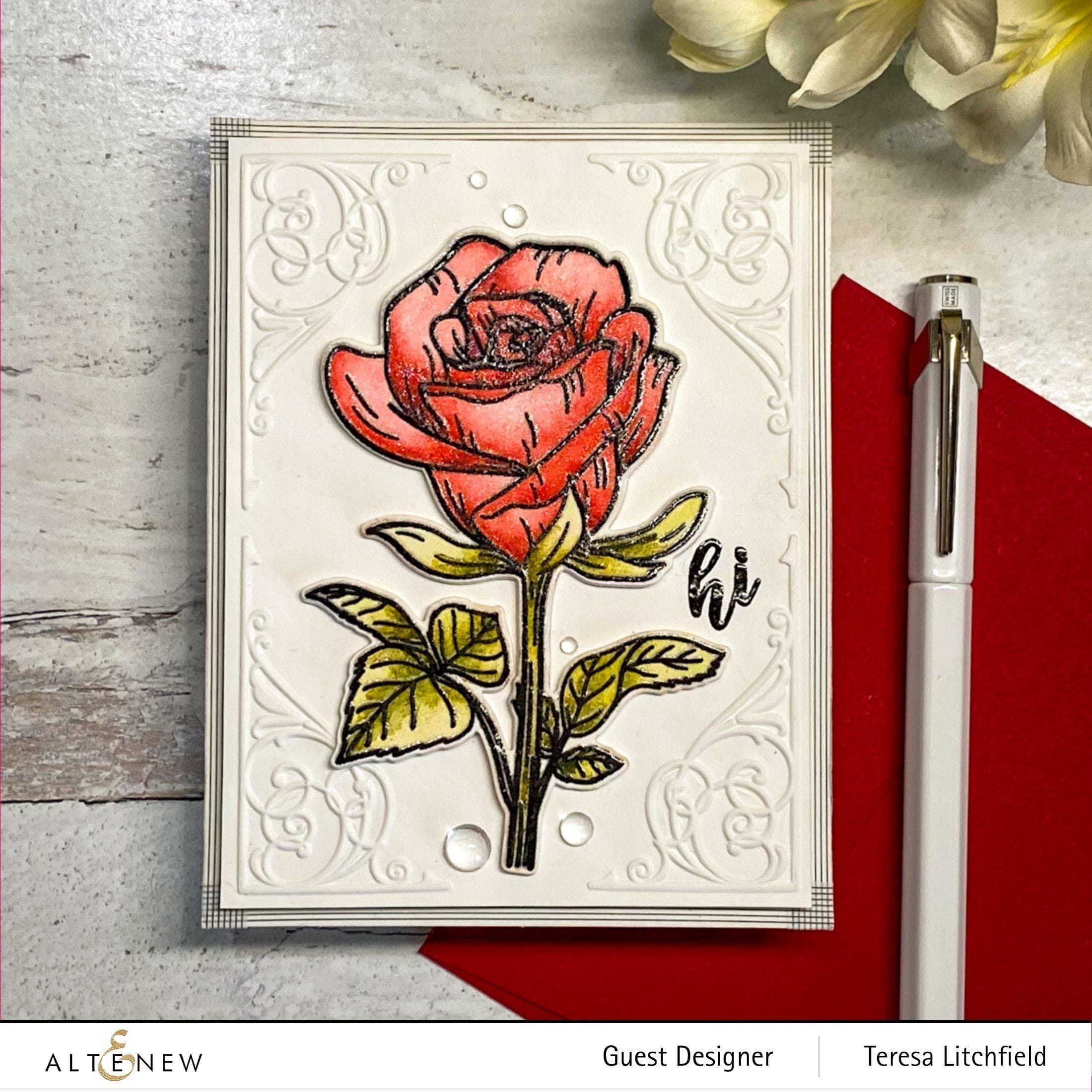 altenew-fairy-tale-rose-coloring-schablone-rosenmotiv image 6