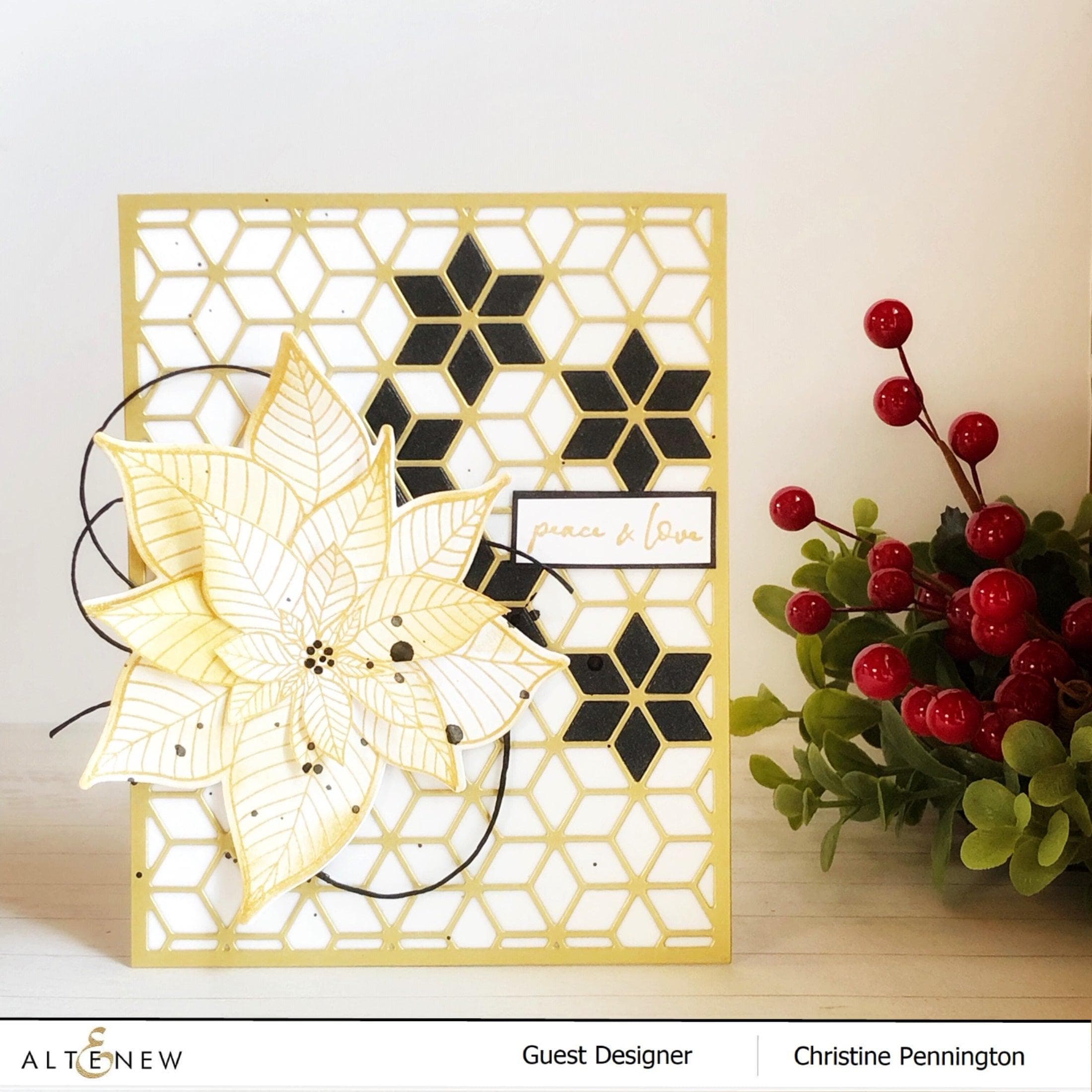 altenew-modern-poinsettia-stempelset-stanzen-weihnachten image 7