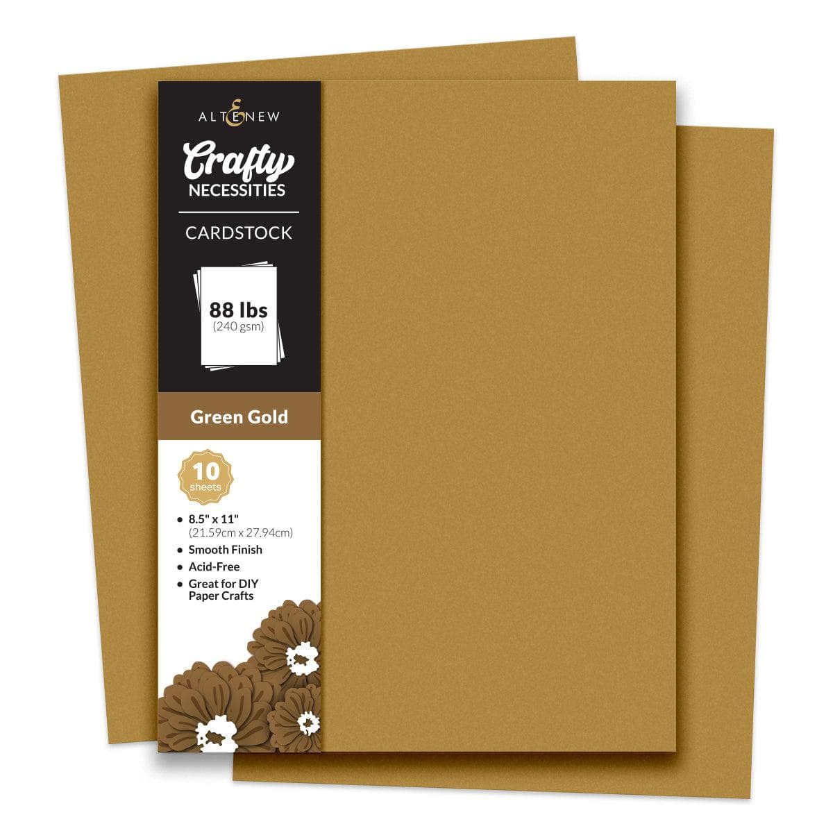 altenew-paper-green-gold-cardstock-fotokarton-braun-10-blatt image 5