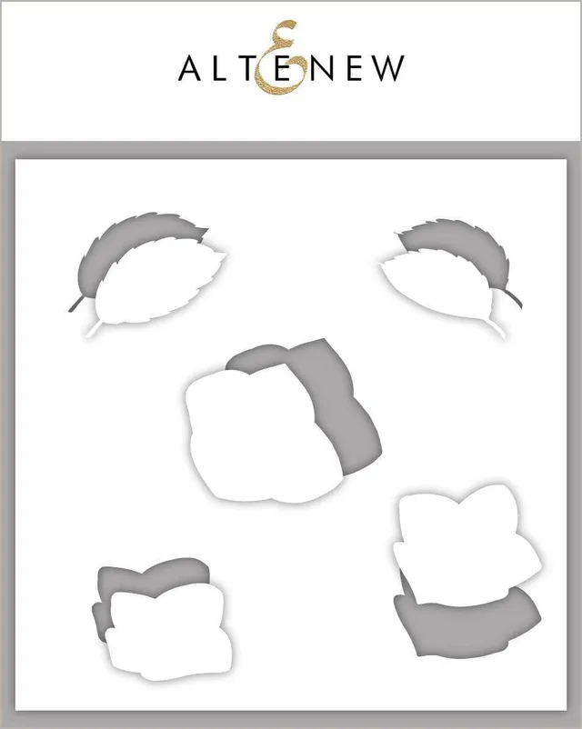 altenew-basic-blooms-mask-stencil-schablone-6x6-blumen image 1