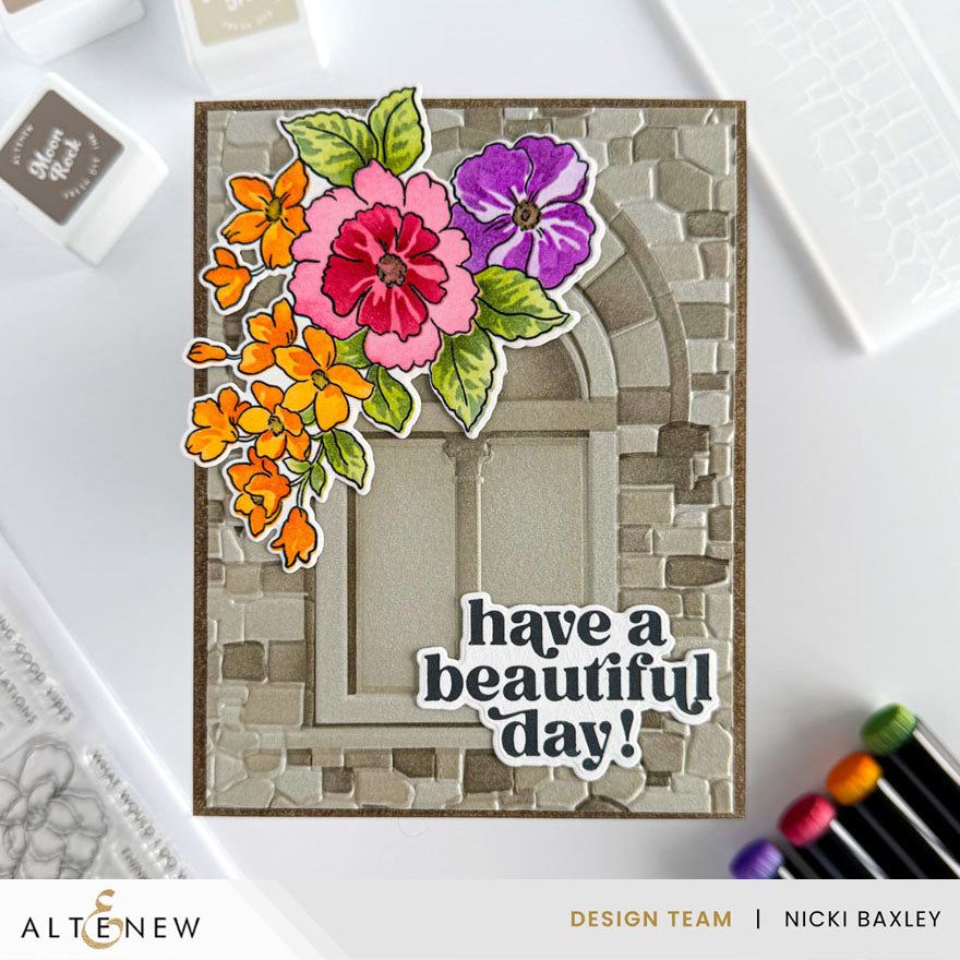 altenew-one-go-friendship-flowers-stempel-schablone-stanze-bundle image 7