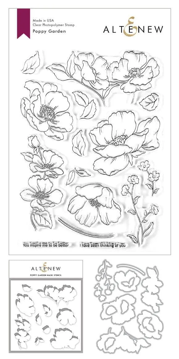 altenew-poppy-garden-stempel-stanzen-schablonen-bundle-mohn image 1
