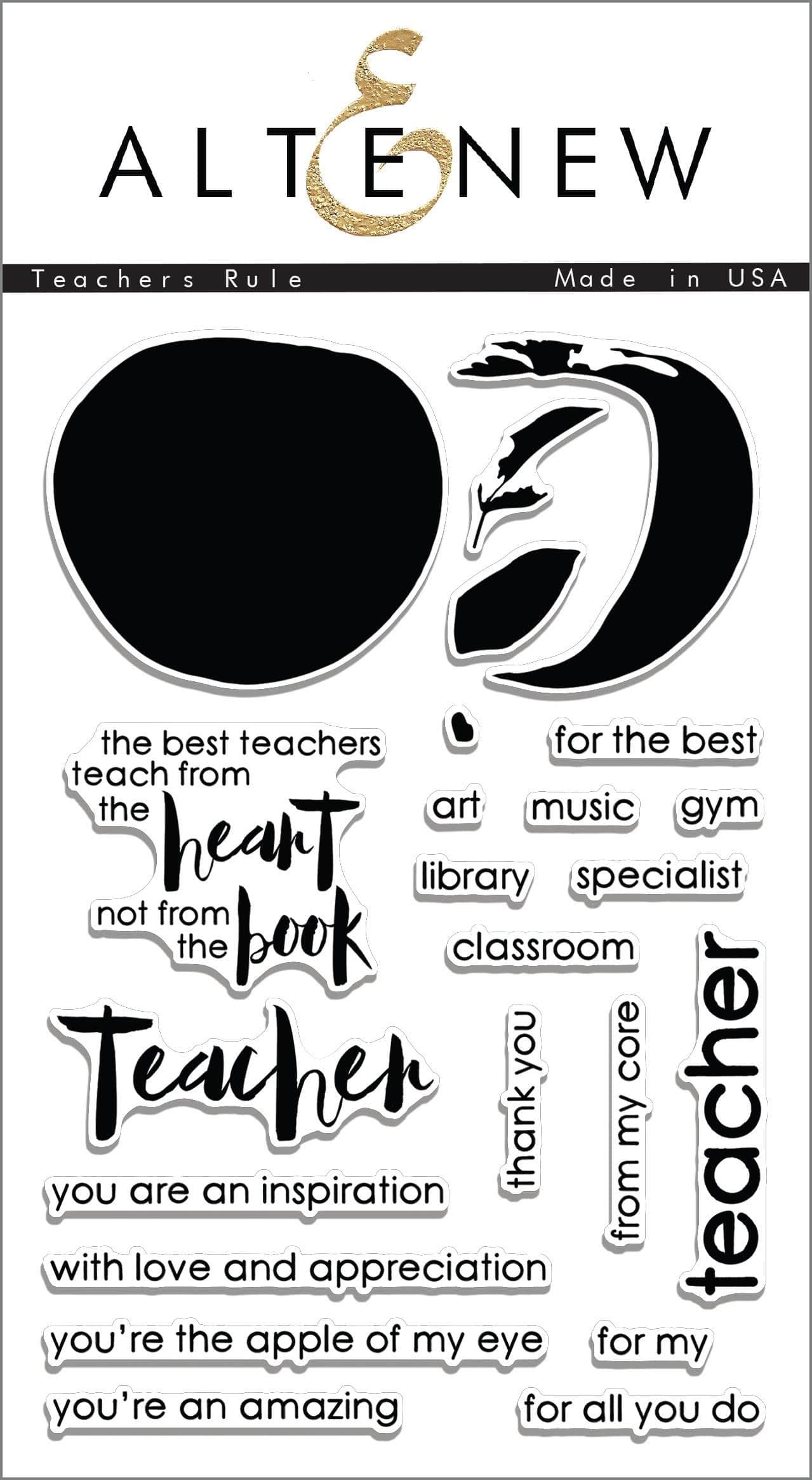 altenew-teachers-rule-stempelset-clear-stamps-4x6-zoll image 1