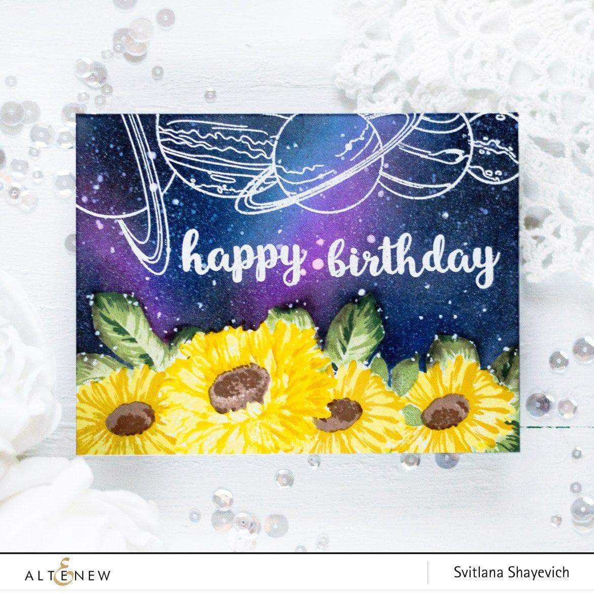 altenew-sunflower-daisy-mask-stencil-schablone-6x6 image 3