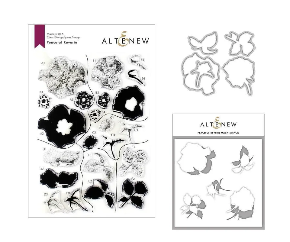 altenew-peaceful-reverie-komplett-set-stempel-stanzen-schablone image 1