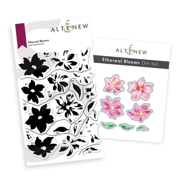 altenew-ethereal-blooms-stempel-stanzen-complete-bundle-blumen image 1