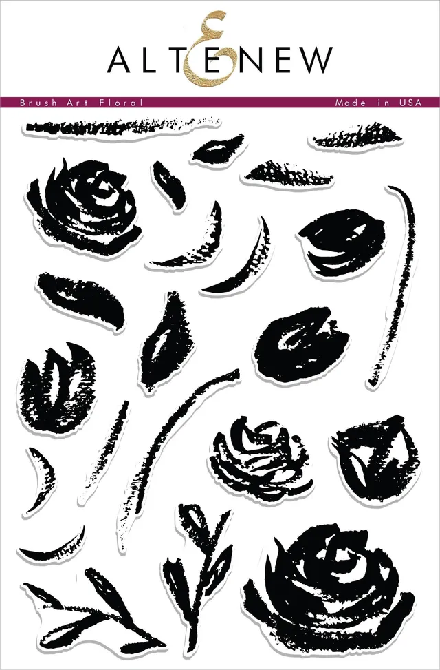 altenew-brush-art-floral-stempelset-blumen-23-teilig image 1