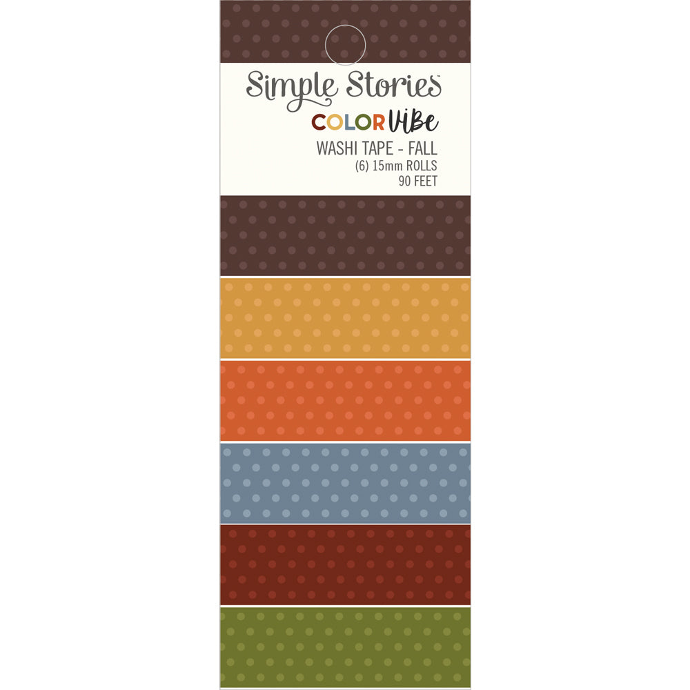simple-stories-color-vibe-fall-washi-tape-6-rollen-15mm image 1