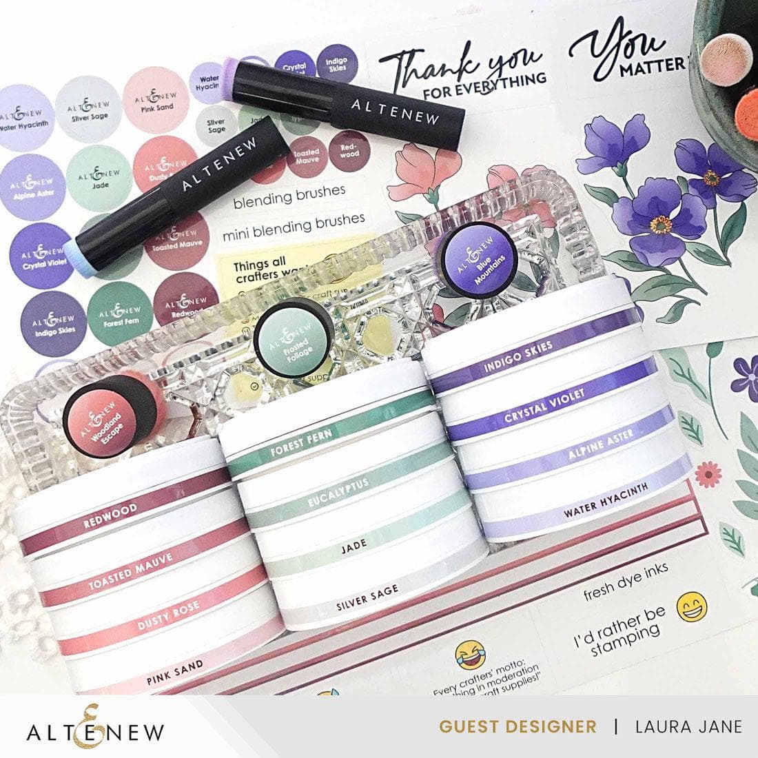 altenew-round-ink-pads-label-set-fresh-dye-ink-90-farben image 4