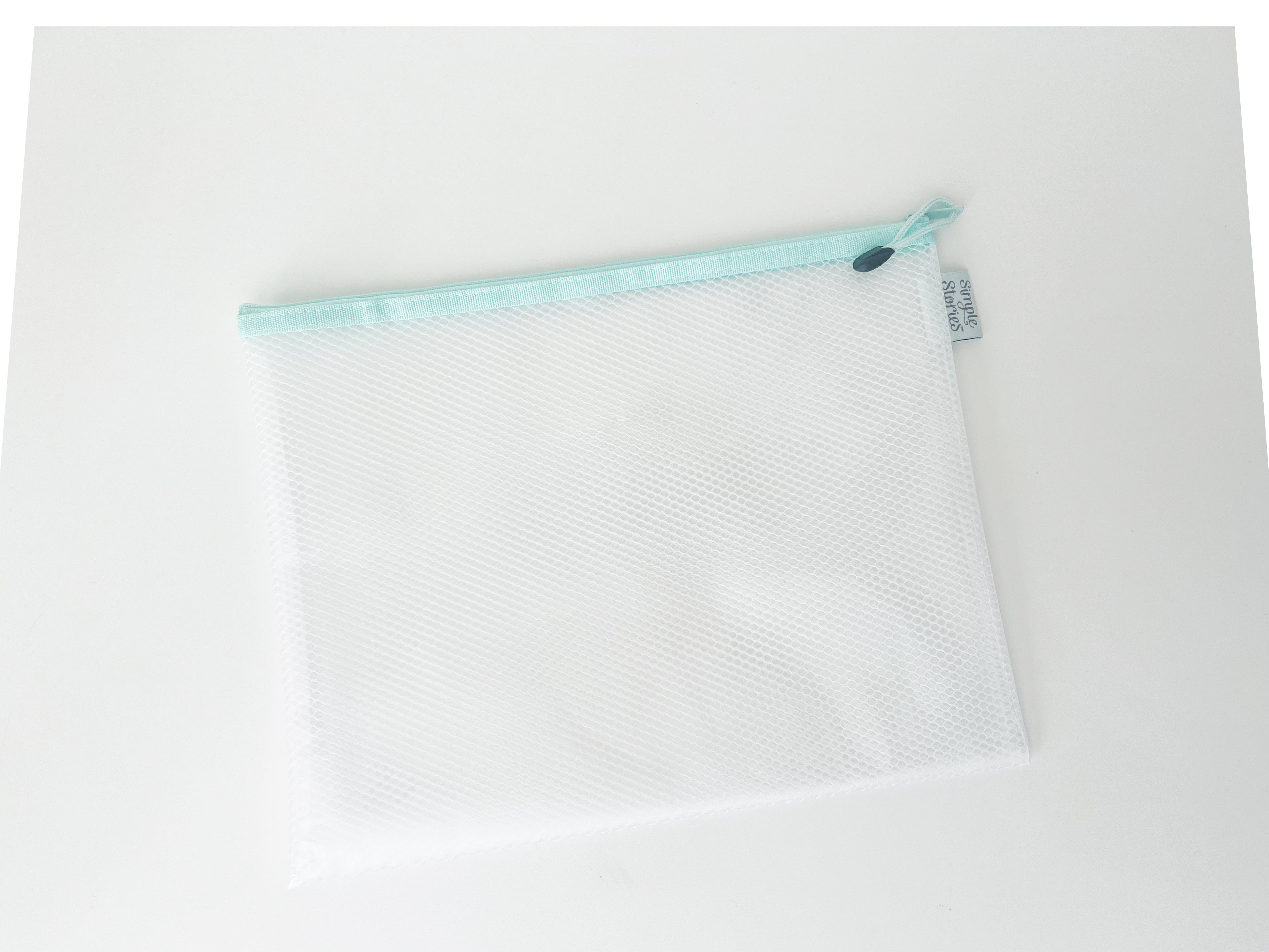 simple-stories-craft-storage-pouch-medium-mint-13x10 image 1
