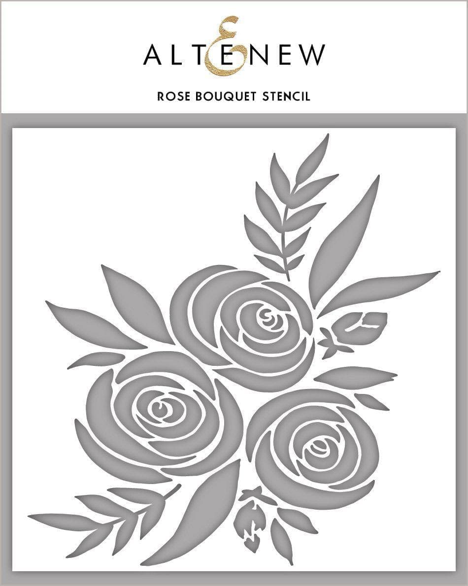altenew-rose-bouquet-schablone-rosen-6x6-hintergrund image 1