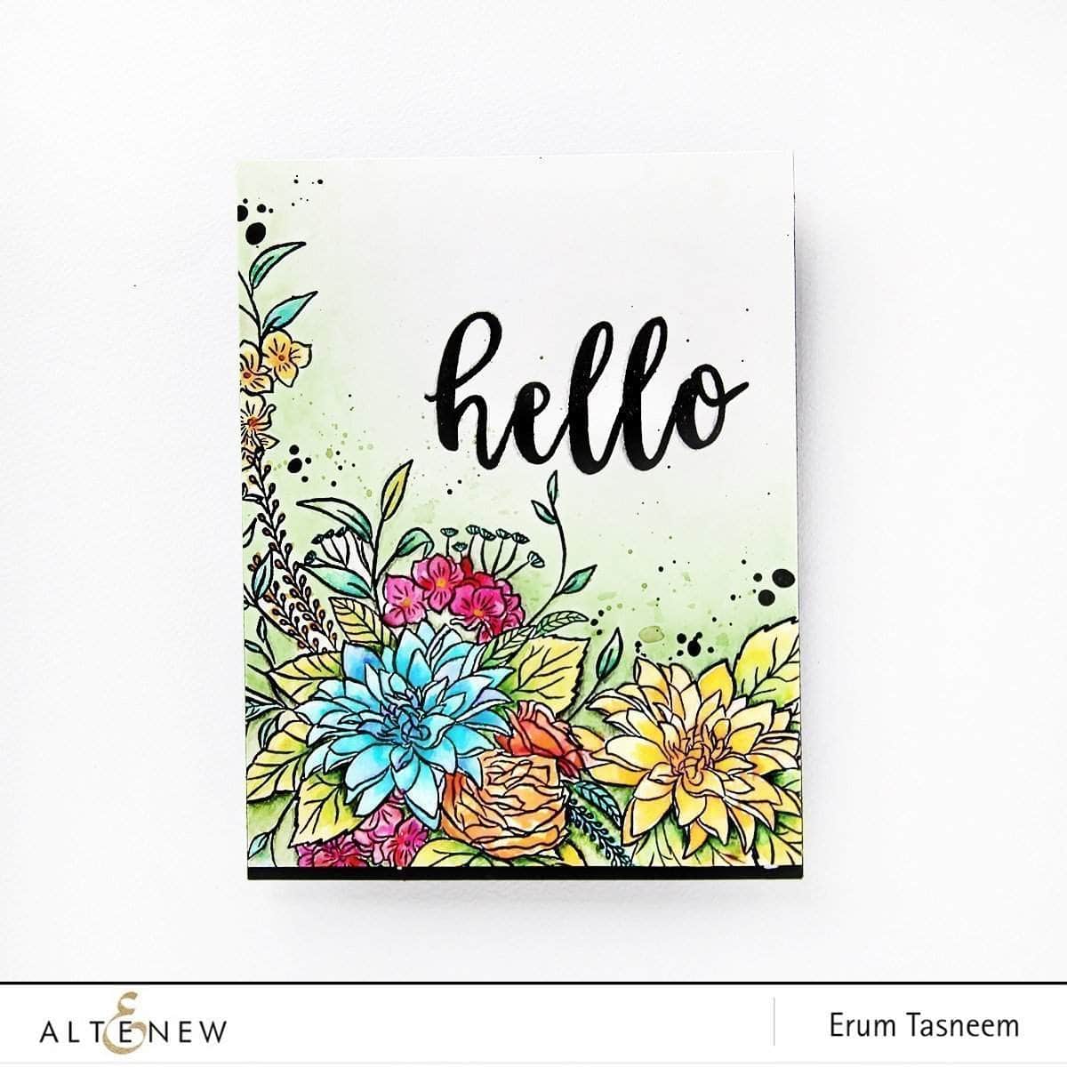 altenew-blooming-bouquet-stempel-stanzen-bundle-blumenstrau image 2