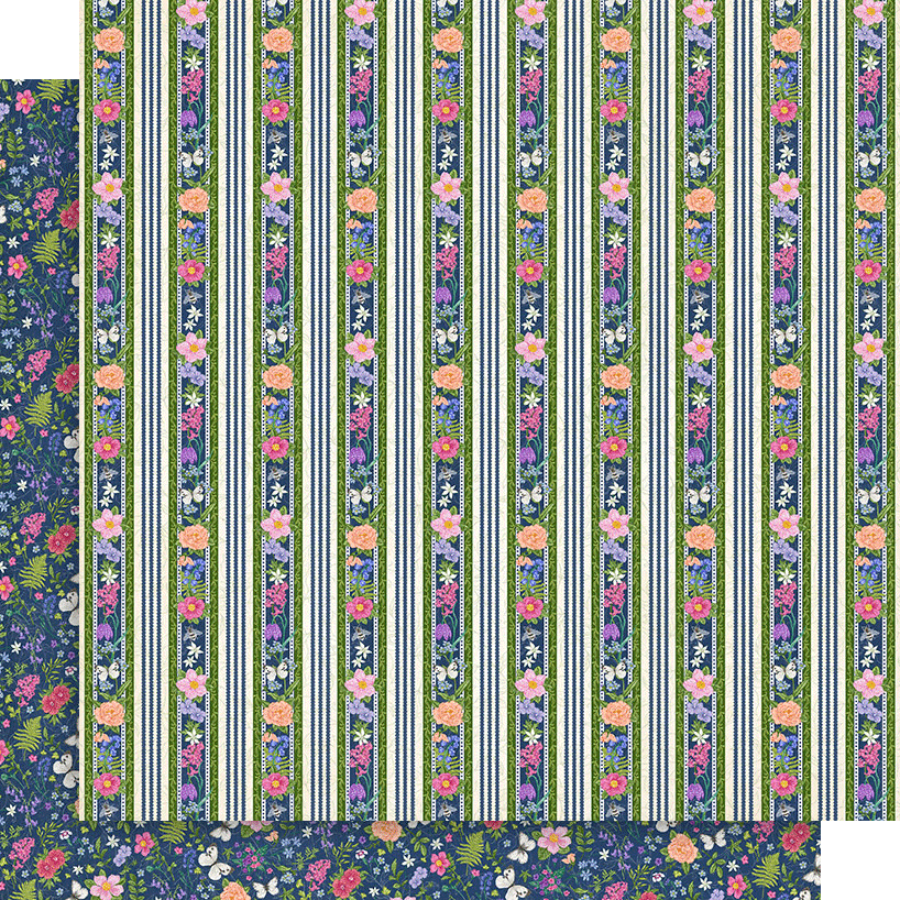 graphic-45-spring-is-in-the-air-8x8-papierblock-hasen-blumen image 7