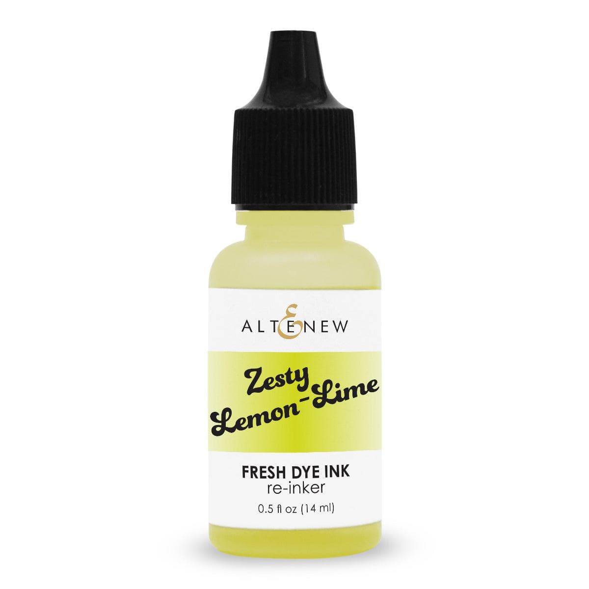 altenew-inks-zesty-lemon-lime-fresh-dye-ink-reinker-gelb image 1