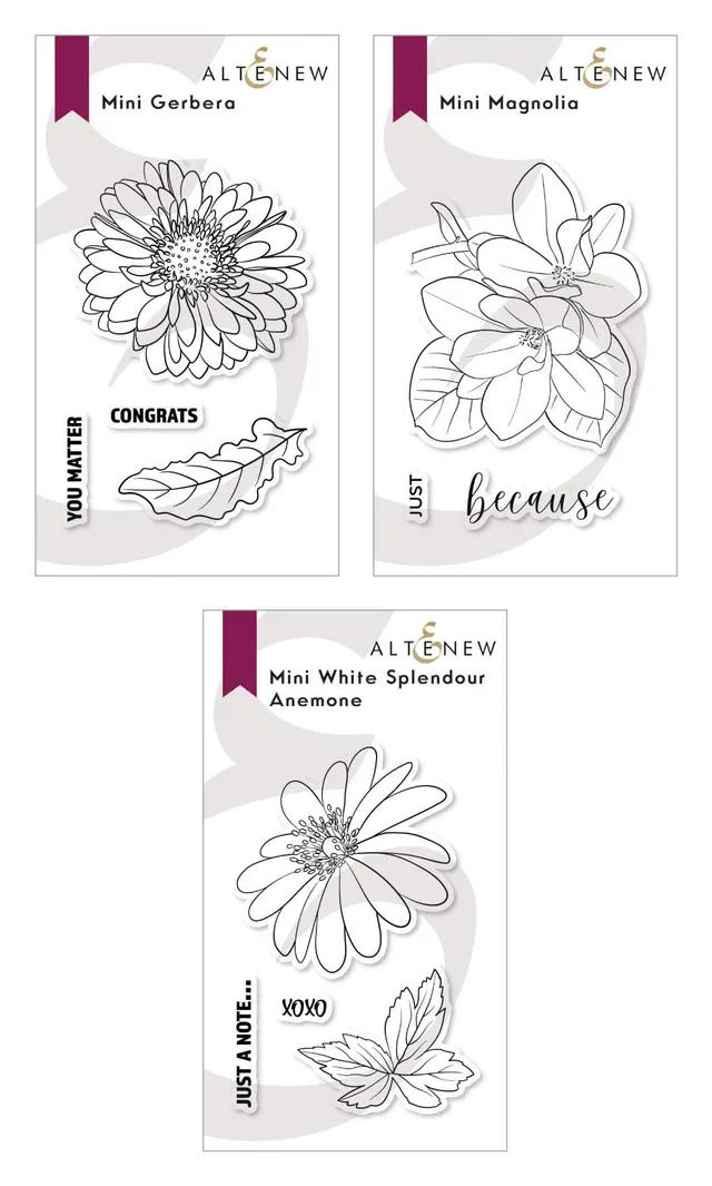 altenew-nostalgic-memories-mini-stempel-bundle-blumen-3-teilig image 1