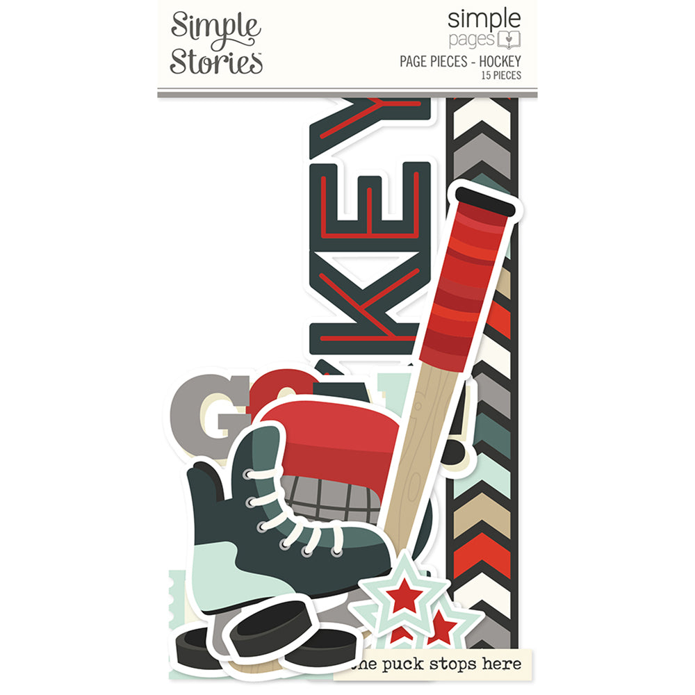 simple-stories-simple-pages-hockey-page-pieces-15-teile image 1