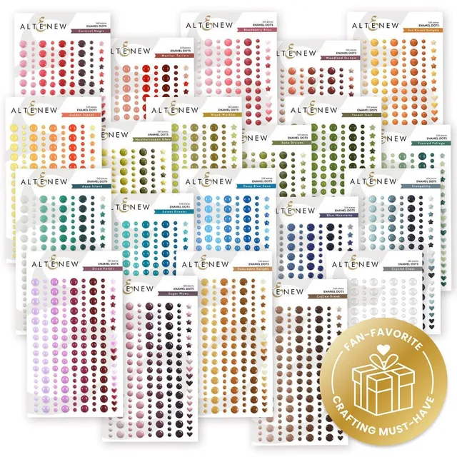 altenew-prismatic-enamel-dots-bundle-21-farben-deko image 1