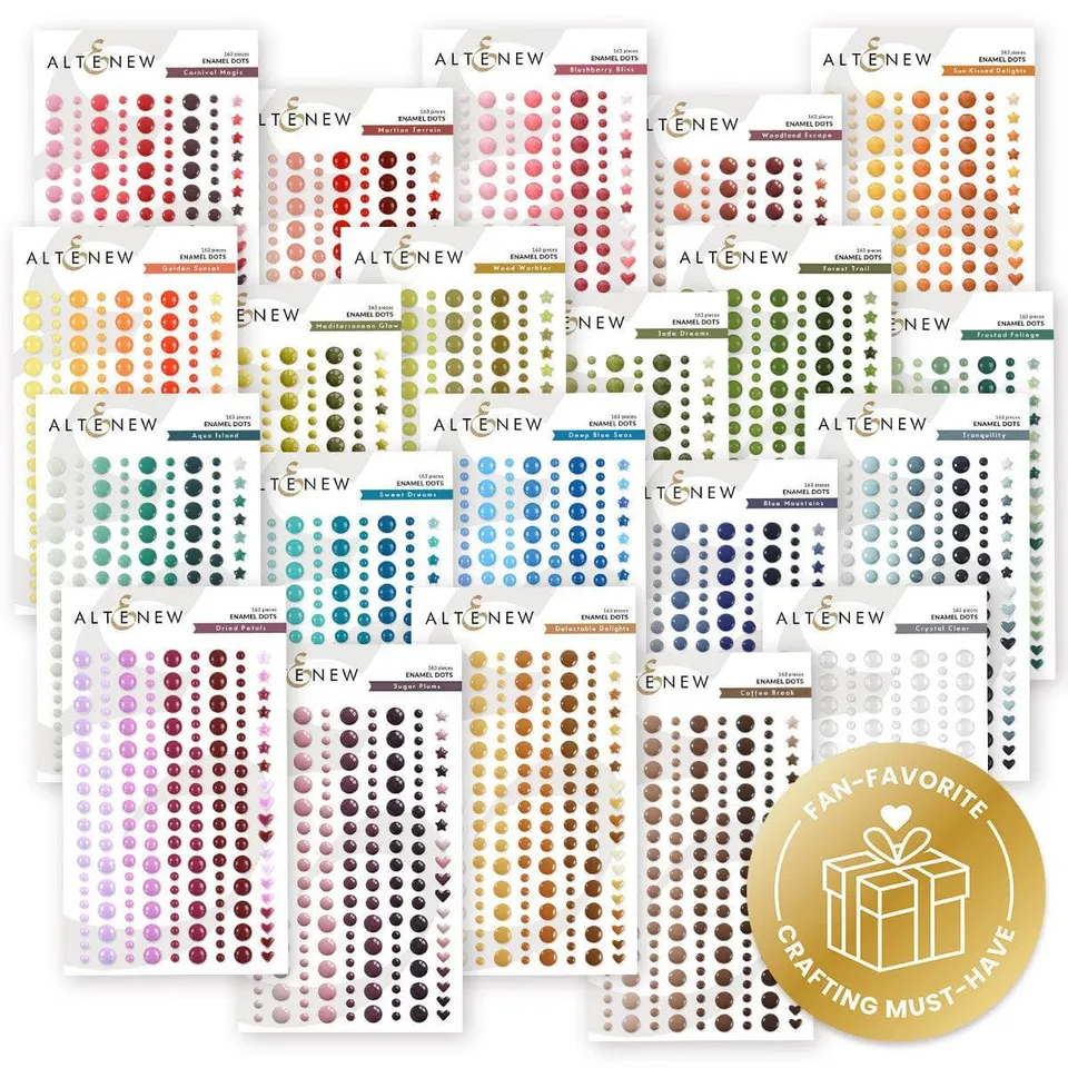 altenew-prismatic-enamel-dots-bundle-21-farben-deko image 1