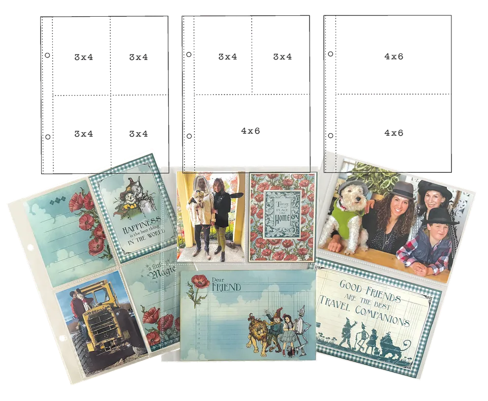 graphic-45-6x8-pocket-pages-fotoh-llen-12-st-ck-album-refill image 1
