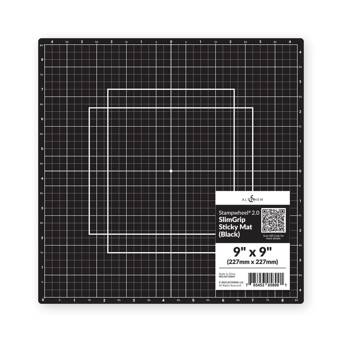 altenew-stampwheel-2-0-slimgrip-sticky-mat-schwarz image 1