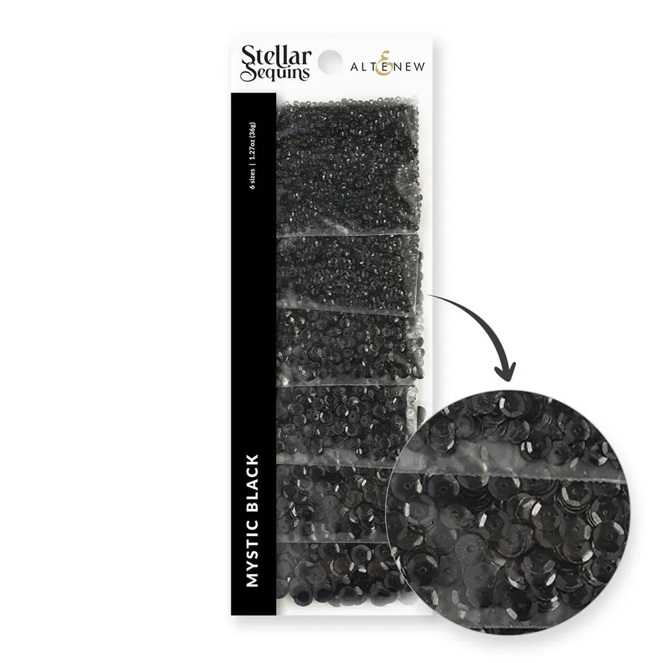 altenew-mystic-black-stellar-sequins-pailletten-schwarz-36-g image 1