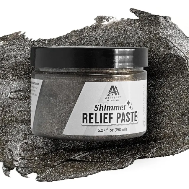 altenew-shimmer-relief-paste-smoky-quartz-strukturpaste-150ml image 1