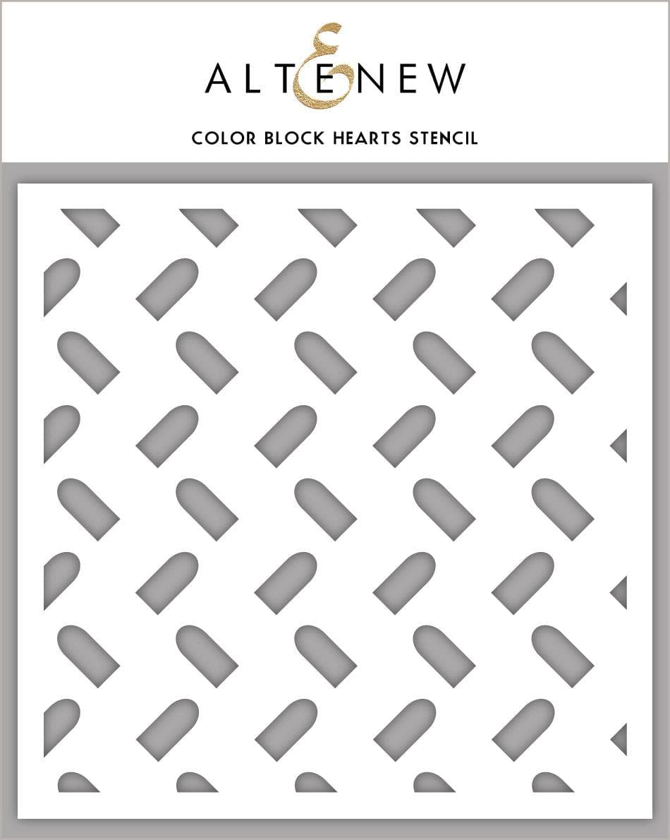 altenew-color-block-hearts-schablone-6x6-zoll-herzen image 1