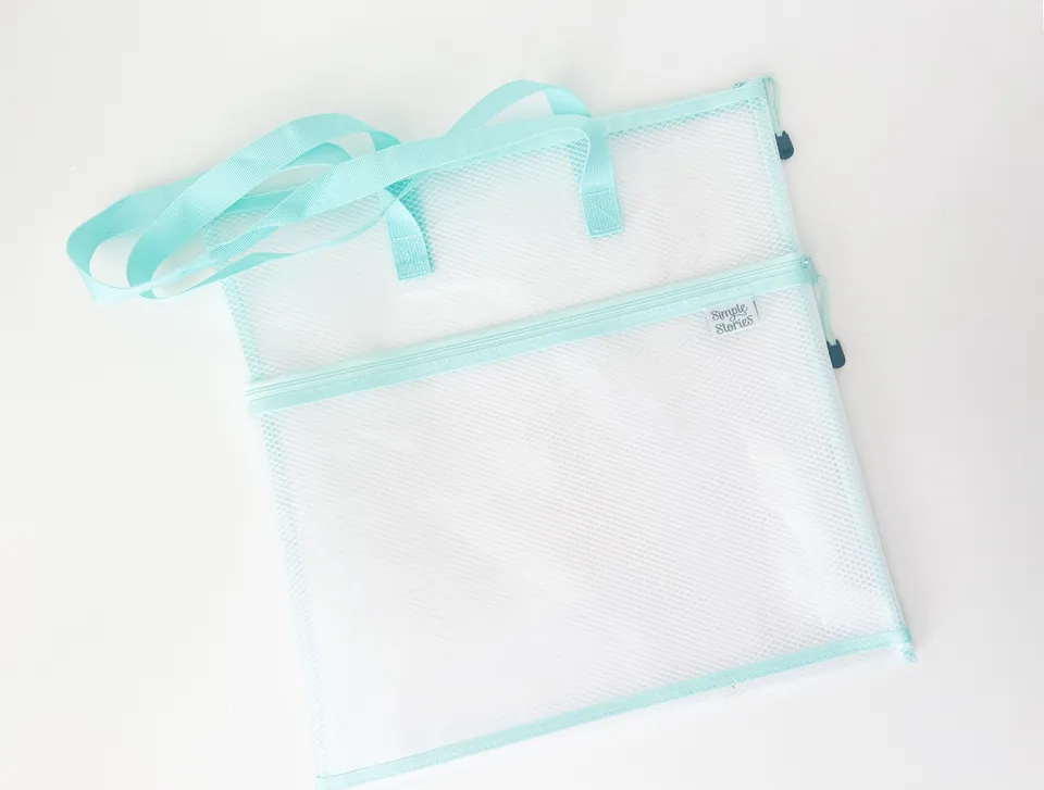simple-stories-craft-bag-mint-16x16-aufbewahrungstasche image 1