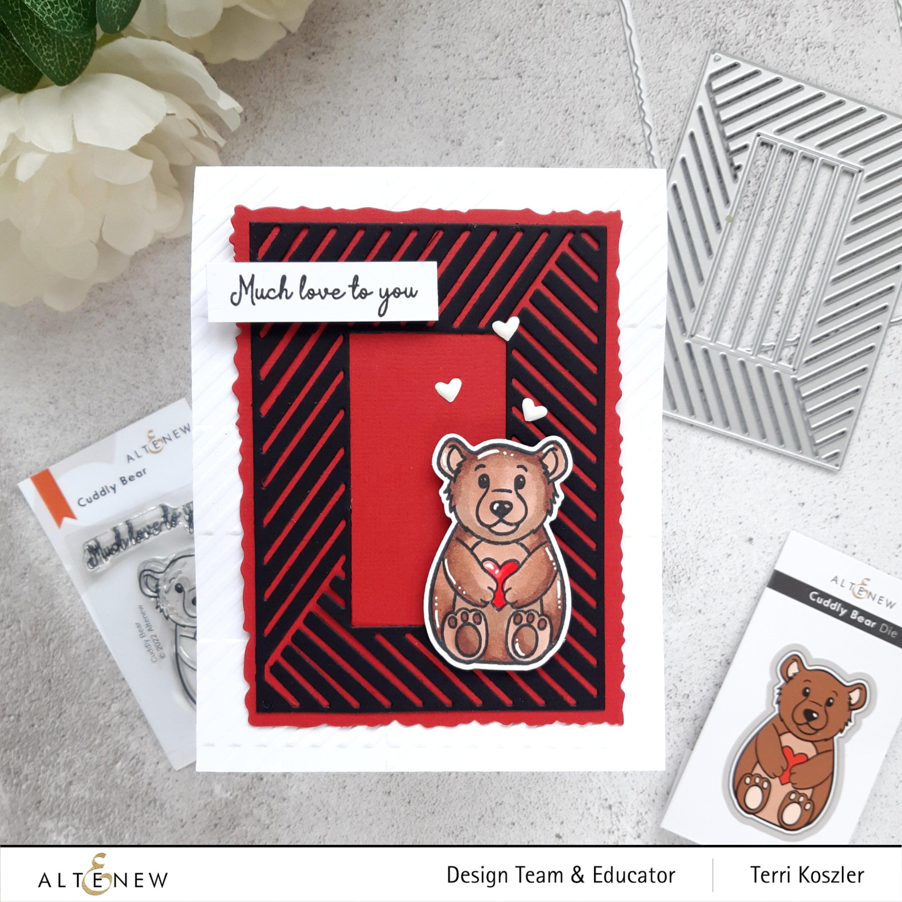 altenew-stamps-cuddly-bear-stempelset-b-r-mini-2-stempel image 5