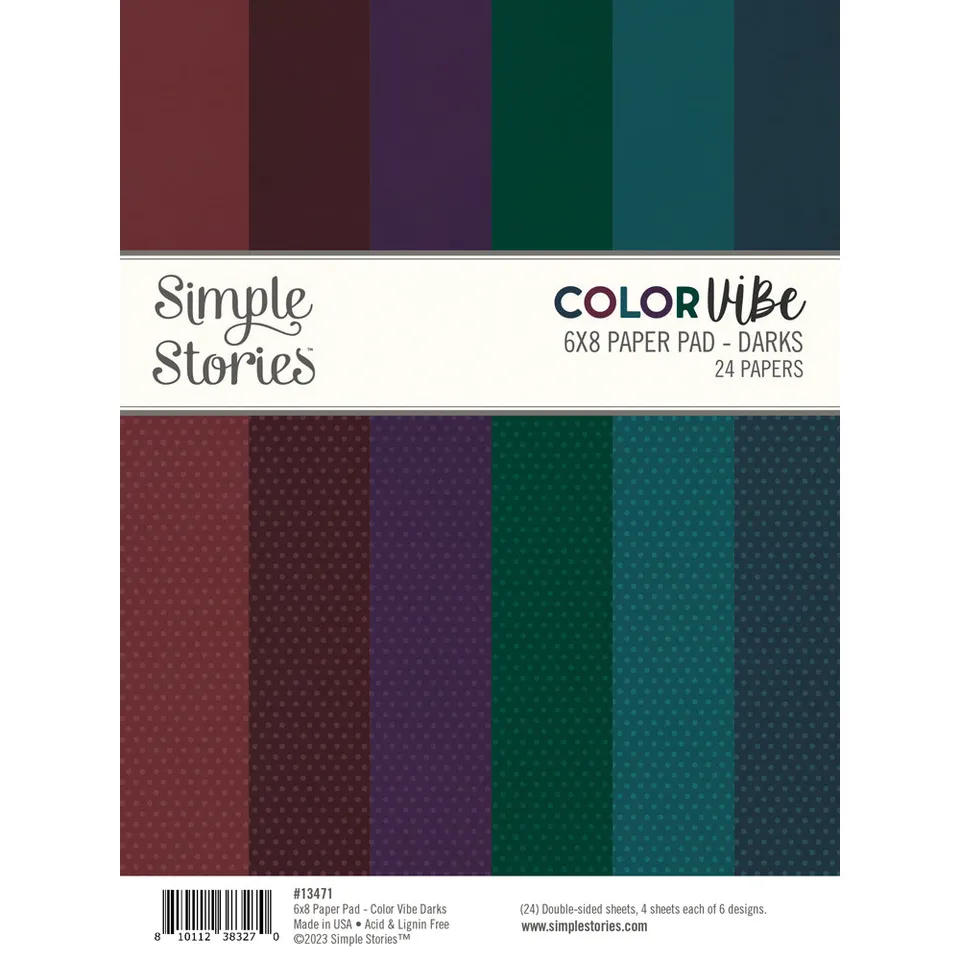 simple-stories-color-vibe-darks-6x8-pad-papier-24-blatt image 1