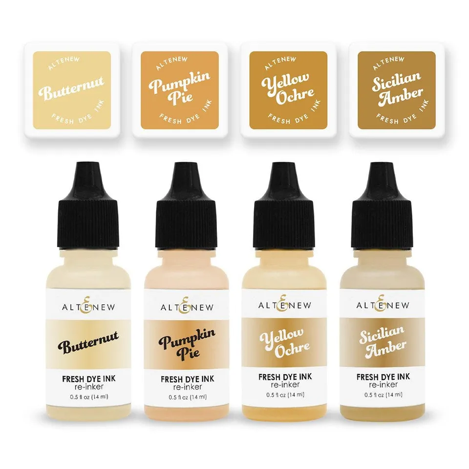 altenew-fall-harvest-mini-cube-reinker-bundle-herbst image 1