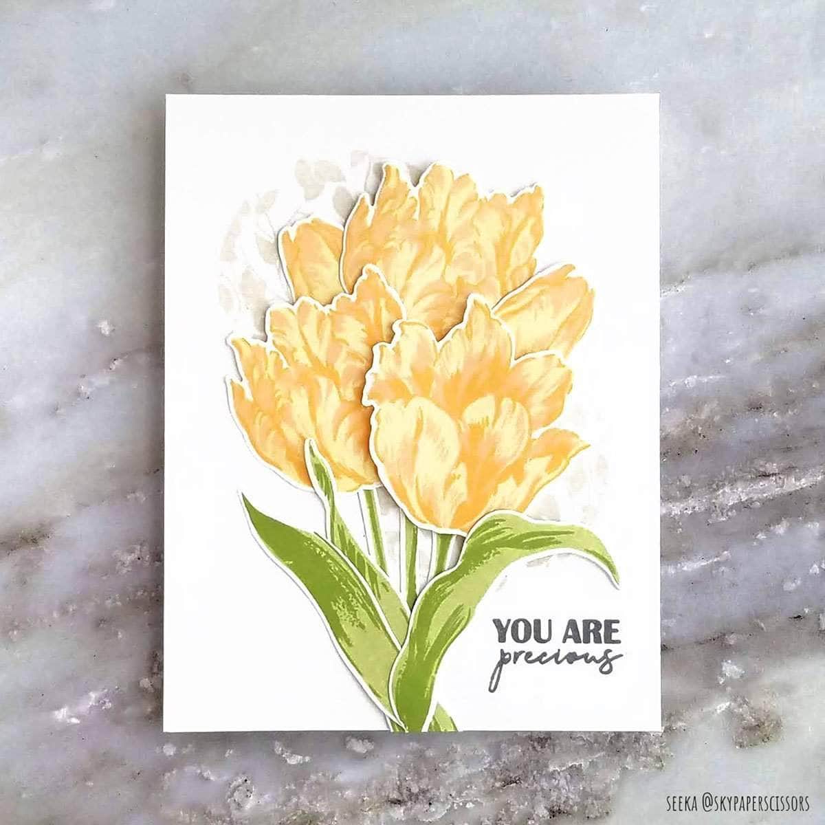 altenew-exotic-tulips-stanzen-set-tulpen-6-dies image 2