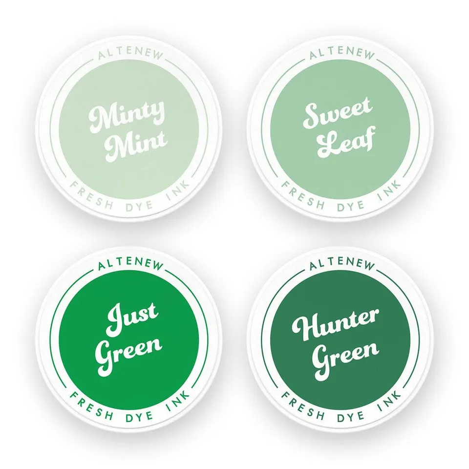 altenew-green-meadows-fresh-dye-ink-stempelkissen-4er-set image 1