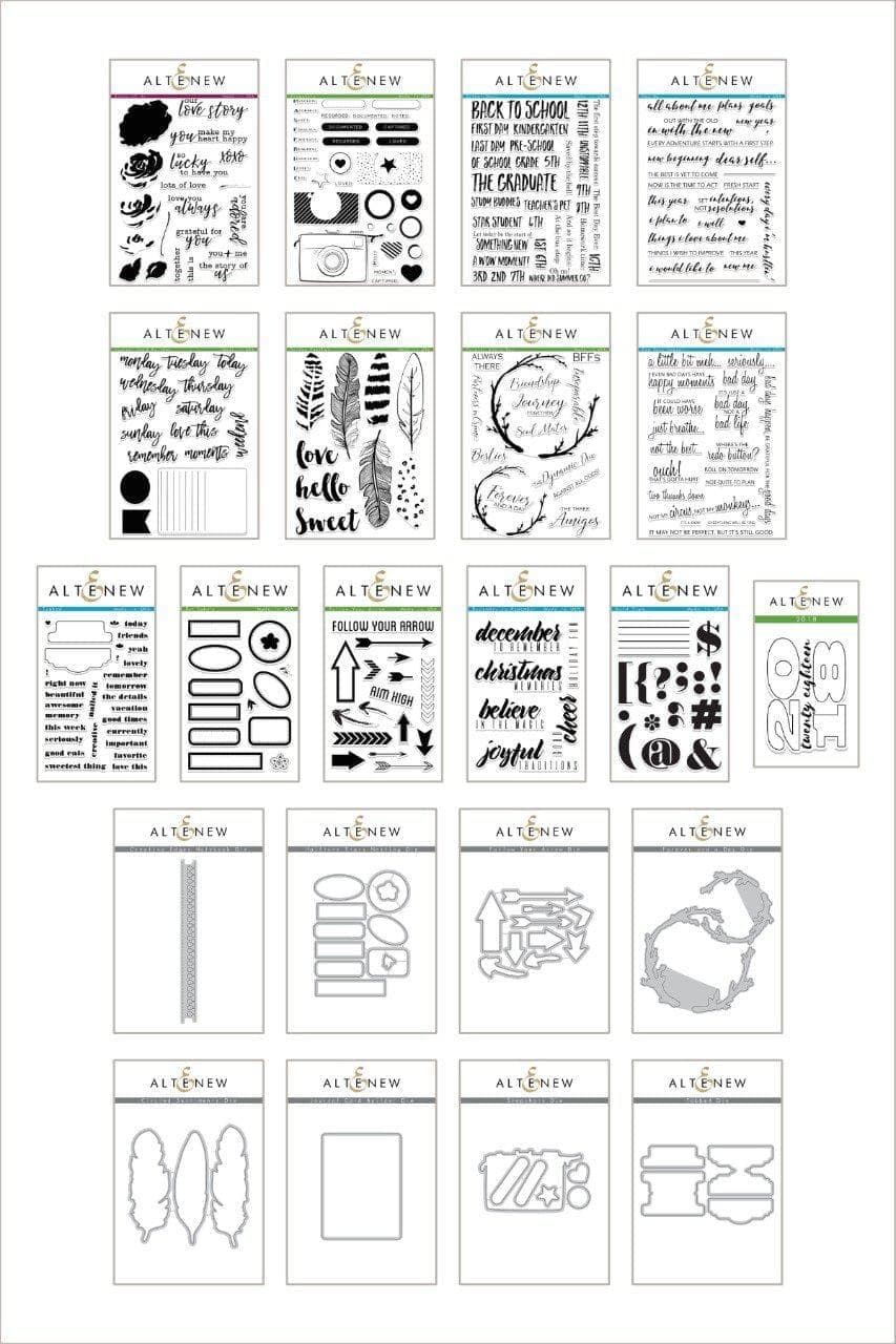 altenew-snapshots-of-our-story-stempel-stanzen-bundle image 1