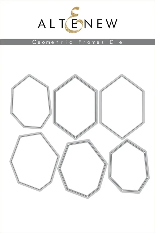 altenew-geometric-frames-die-set-stanzen-6-teilig-rahmen image 1