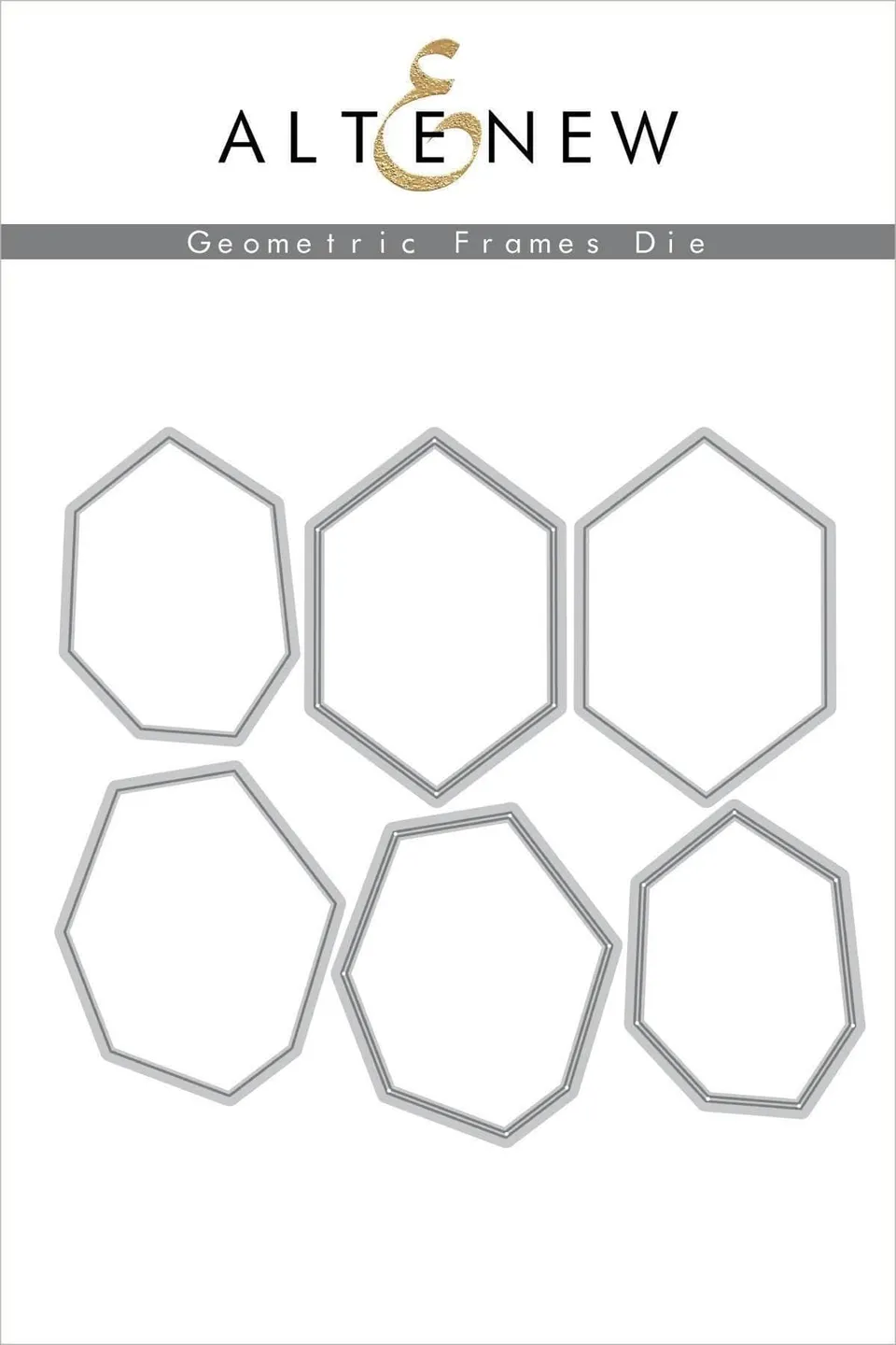 altenew-geometric-frames-die-set-stanzen-6-teilig-rahmen image 1