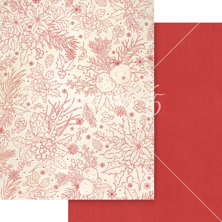 graphic-45-deck-the-halls-8-5x11-motivpapier-weihnachten-16-blatt image 8