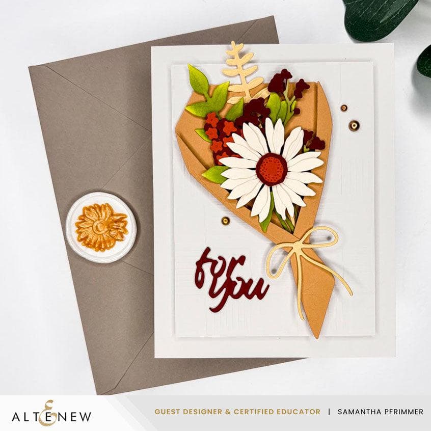 altenew-sunflower-siegelstempel-wachsstempel-3d-sonnenblume image 6