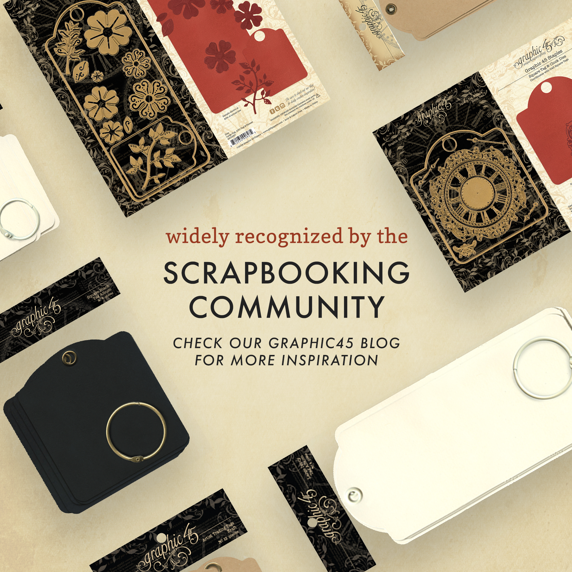 graphic-45-staples-square-tags-album-schwarz-9-tags image 8